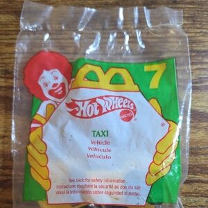 Hot Wheels Taxi Toy Car - 1997